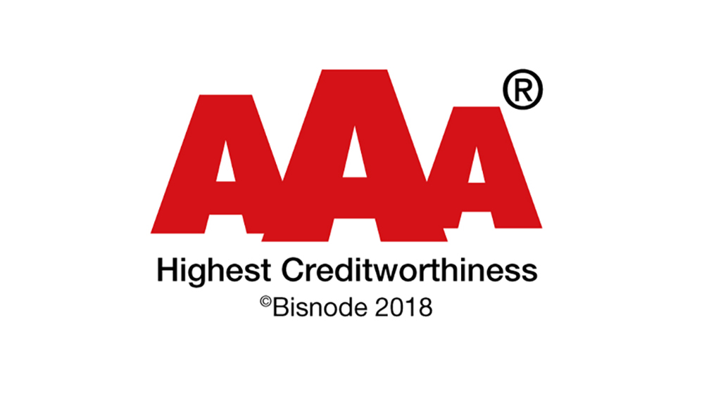AAA highest credit rating for Systam again