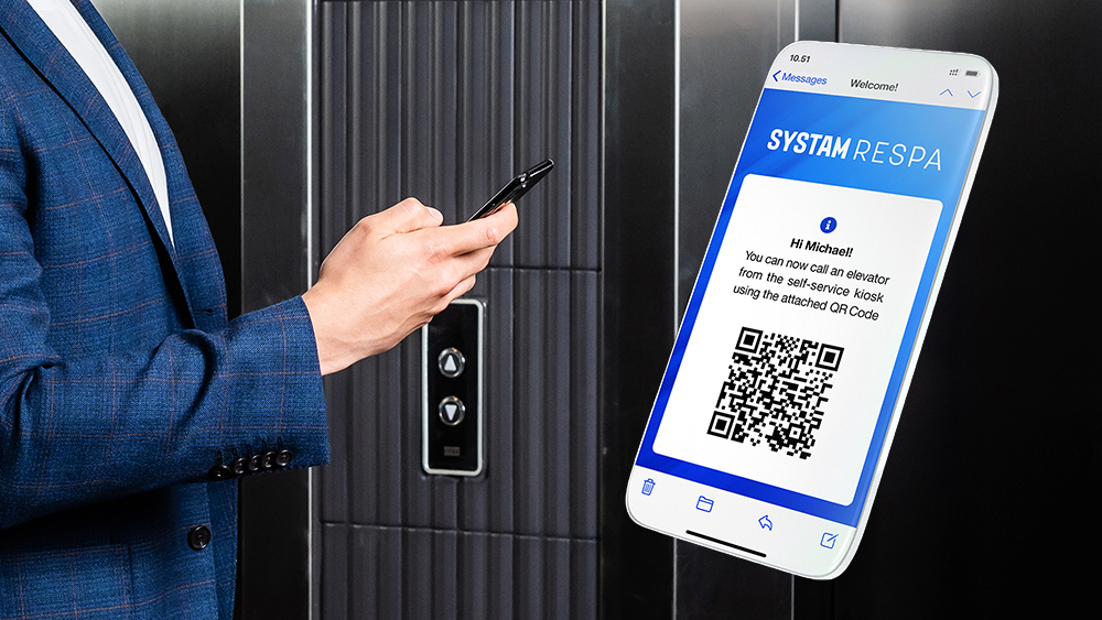 Elevator calls for an even smoother visitor experience, now in our Tampere office
