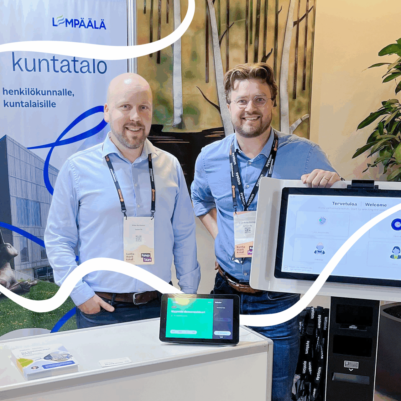 Networking for the first time at Kuntamarkkinat