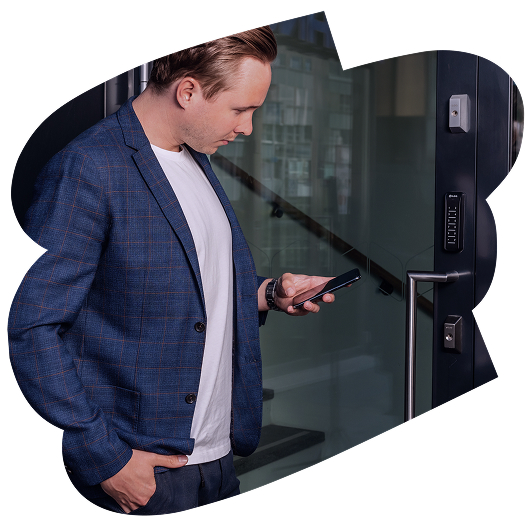 Grant access to doors, gates, and elevators 