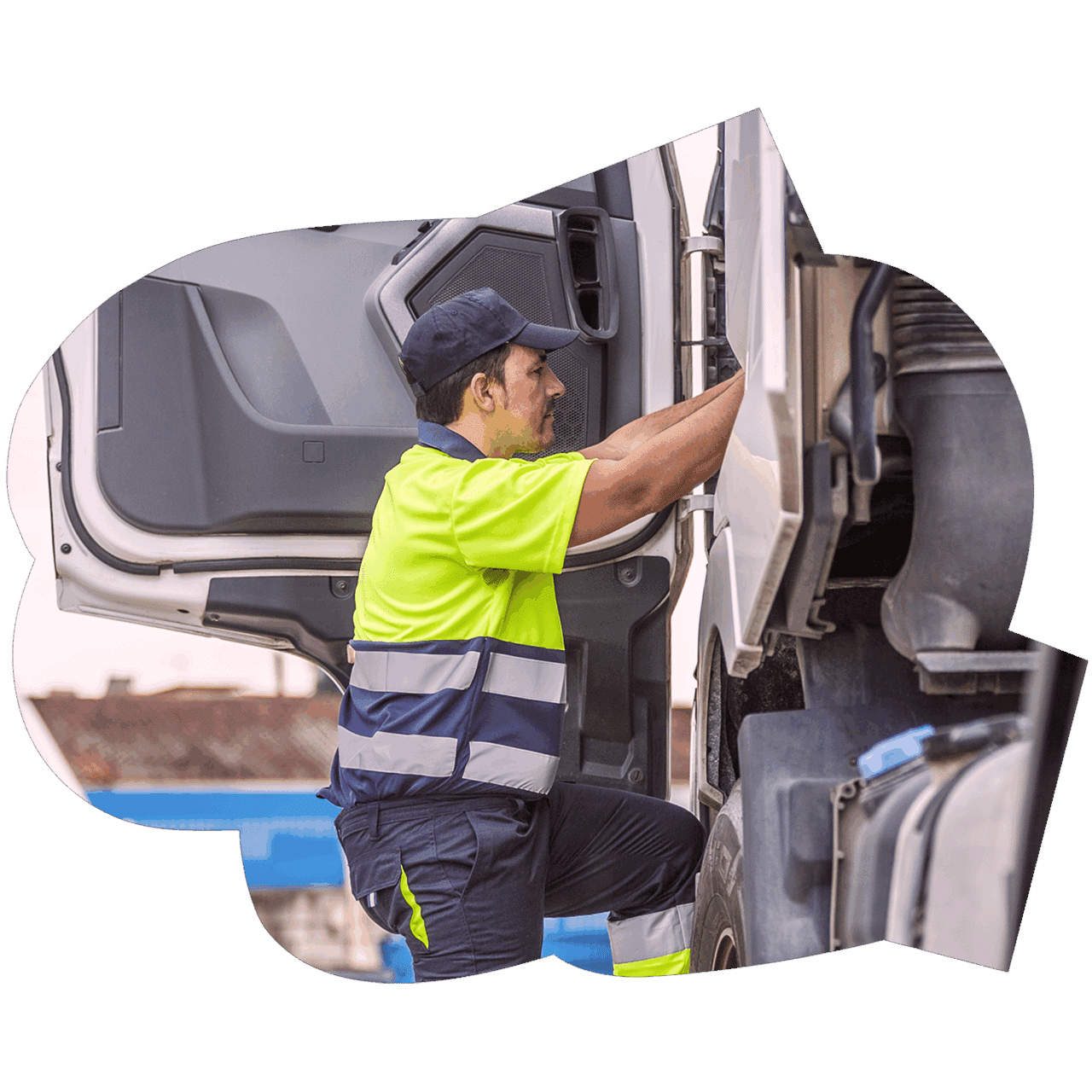 Control access on construction sites 