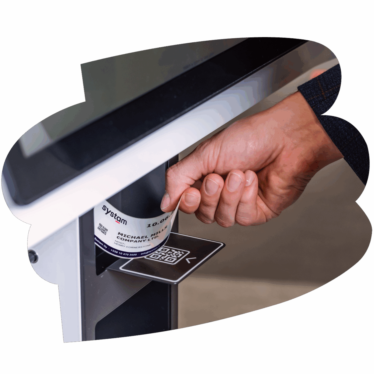 Control visitor access in public buildings 
