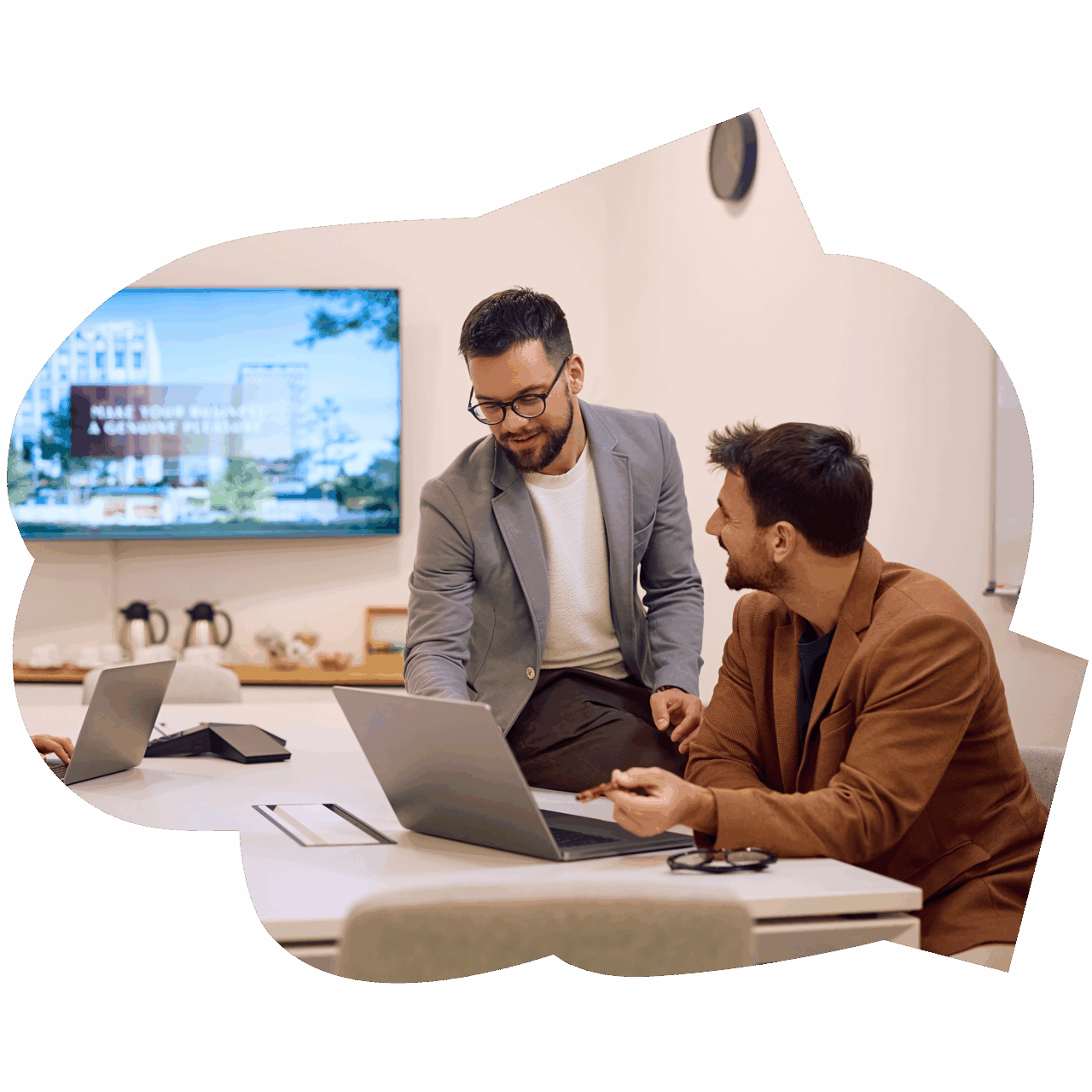 Display the right content at the right time with digital signage  